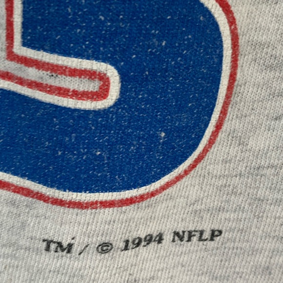 VINTAGE 1994 NUTMEG MILLS NEW YORK GIANTS SHIRT SIZE EXTRA SMALL FRONT AND BACK - Picture 7 of 8